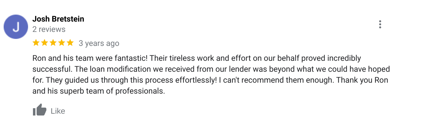 Ron weiss review screenshot