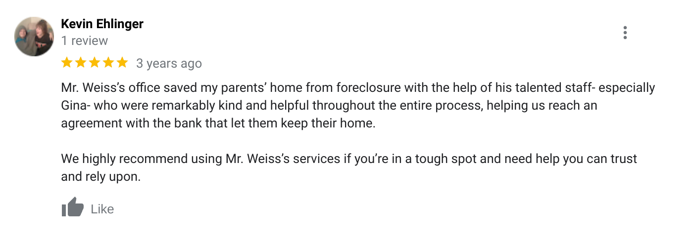 Ron weiss review screenshot